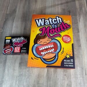Watch Ya Mouth Card Game with Expansion Pack for Adults Mouthguard Game